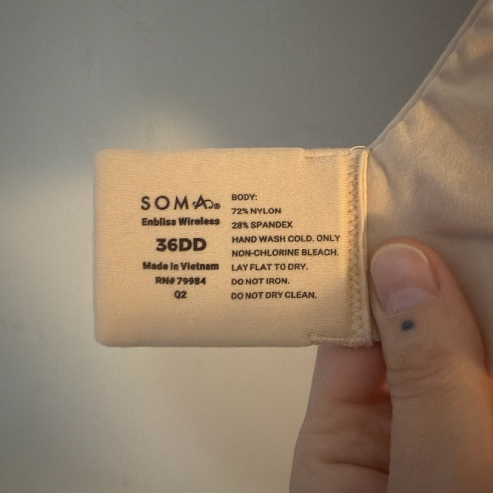 Soma Enbliss Wireless Bra View 3